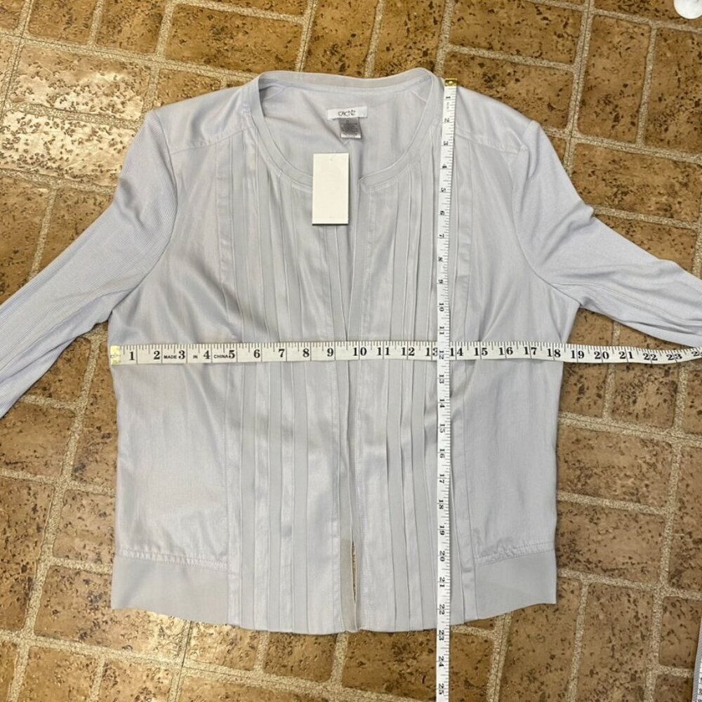 NWT Cache Silver Cardigan Jacket NWT - image 12